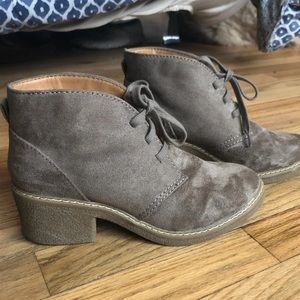 Vegan Booties Tan